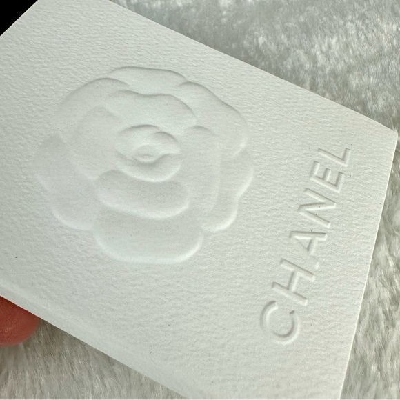 CHANEL Authentic White Mini Card and Black Envelopes FIVE SETS TOTAL - Picture 5 of 9